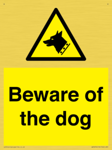 Beware of the dog